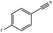 p-Fluorobenzonitrile Structure