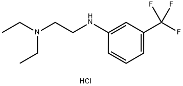 diethyl(2-{[3-(trifluoromethyl)phenyl]amino}ethyl)amine dihydrochloride Structure