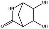 5,6-Dihydroxy-2-Azabicyclo[2.2.1]Heptan-3-One 구조식 이미지