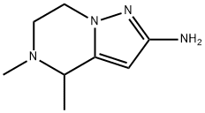 4,5-dimethyl-4,5,6,7-tetrahydropyrazolo[1,5-a]pyrazin-2-amine Structure