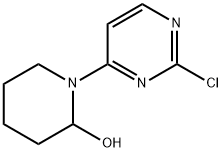 1-(2-CHLOROPYRIMIDIN-4-YL)PIPERIDIN-2-OL Structure