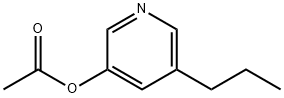 5-(n-Propyl)-3-acetoxypyridine Structure