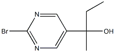 2-BROMO-5-(1-HYDROXY-1-ETHYLETHYL)PYRIMIDINE Structure