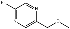 2-BROMO-5-(METHOXYMETHYL)PYRAZINE 구조식 이미지