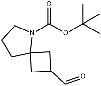 tert-butyl 2-formyl-5-azaspiro[3.4]octane-5-carboxylate Structure