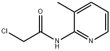 Acetamide, 2-chloro-N-(3-methyl-2-pyridinyl)- Structure