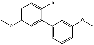 1,1'-Biphenyl, 2-bromo-3',5-dimethoxy- Structure