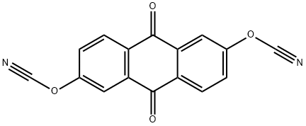 2,6-dicyanatoanthraquinone 구조식 이미지