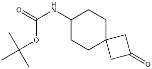 tert-butyl (2-oxospiro[3.5]nonan-7-yl)carbamate Structure
