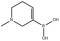 [1-Methyl-1,2,5,6-tetrahydropyridine-3-yl]boronic acid Structure