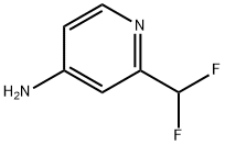 2-(Difluoromethyl)pyridin-4-amine Structure