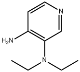 4-Amino-3-(diethylamino)pyridine Structure