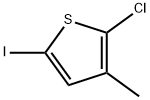 2-chloro-5-iodo-3-methylthiophene Structure