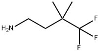 4,4,4-trifluoro-3,3-dimethylbutan-1-amine Structure