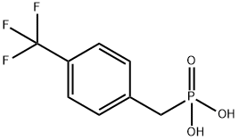 4-(Trifluoromethyl)phenylmethylphosphonic acid Structure