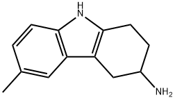 6-methyl-2,3,4,9-tetrahydro-1H-carbazol-3-amine Structure