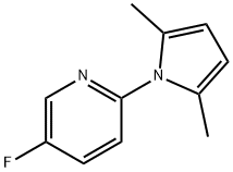 2-(2,5-dimethyl-1H-pyrrol-1-yl)-5-fluoropyridine Structure