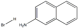 naphthalen-2-amine hydrobromide Structure