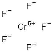 Chromium(V) fluoride Structure