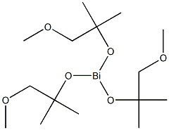 Tris(1-methoxy-2-methyl-2-propoxy)bismuth, 99.99% (metals basis) Structure