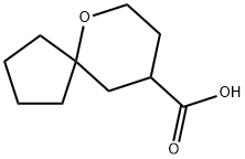 6-oxaspiro[4.5]decane-9-carboxylic acid Structure