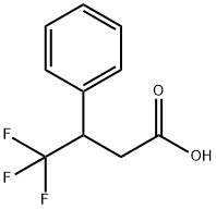 4,4,4-trifluoro-3-phenylbutanoic acid Structure