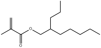 2-propylheptyl methacrylate 구조식 이미지