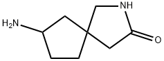 7-amino-2-azaspiro[4.4]nonan-3-one Structure