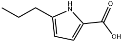 5-propyl-1H-pyrrole-2-carboxylic acid 구조식 이미지