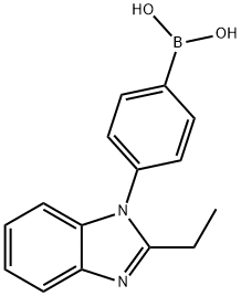 1507395-74-5 4-(2-ethyl-1H-benzo[d]imidazol)phenylboronic acid