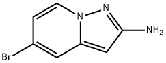 5-BROMOPYRAZOLO[1,5-A]PYRIDIN-2-AMINE Structure