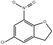 5-chloro-7-nitro-2,3-dihydro-1-benzofuran Structure