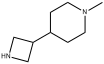 4-(Azetidin-3-yl)-1-methylpiperidine 구조식 이미지