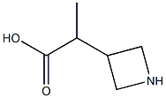 2-(azetidin-3-yl)propanoic acid Structure