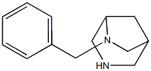 6-benzyl-3,6-diazabicyclo[3.2.1]octane Structure