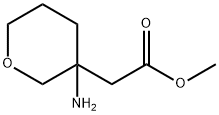 methyl 2-(3-aminooxan-3-yl)acetate Structure