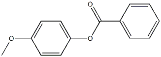 4-methoxyphenyl benzoate 구조식 이미지