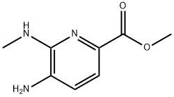 methyl 5-amino-6-(methylamino)pyridine-2-carboxylate 구조식 이미지