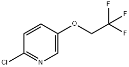 2-Chloro-5-(2,2,2-trifluoroethoxy)pyridine 구조식 이미지