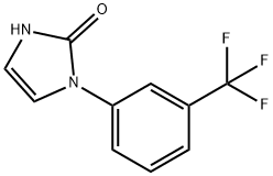 1-(3-(trifluoromethyl)phenyl)-1,3-dihydro-2H-imidazol-2-one Structure