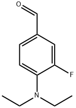 4-(diethylamino)-3-fluorobenzaldehyde 구조식 이미지