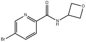 5-bromo-N-(oxetan-3-yl)pyridine-2-carboxamide Structure