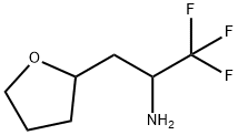 1,1,1-trifluoro-3-(oxolan-2-yl)propan-2-amine 구조식 이미지