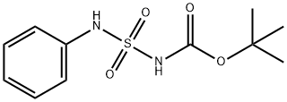 Carbamic acid, N-[(phenylamino)sulfonyl]-, 1,1-dimethylethyl ester Structure