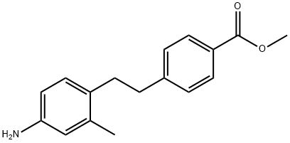 Methyl 4-(4-amino-2-methylphenethyl)benzoate Structure