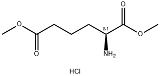 L-2-Aminoadipic acid dimethyl ester hydrochloride 구조식 이미지