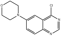 4-(4-chloroquinazolin-6-yl)morpholine Structure
