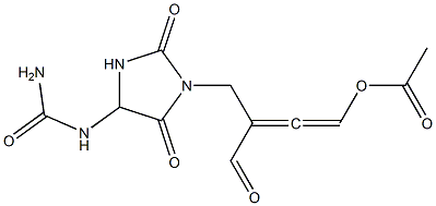 Allantoinpregnenoloneacetate Structure