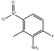 6-fluoro-2-methyl-3-nitroaniline Structure