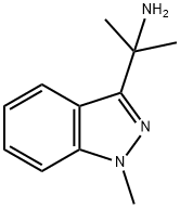 2-(1-methyl-1H-indazol-3-yl)propan-2-amine Structure